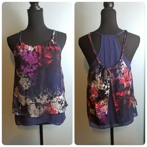 Floral Strappy Tank